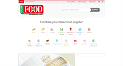 Desktop Screenshot of italianfoodcompanies.net